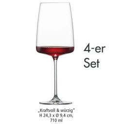 Bicchiere da vino Velvety & Luscious, set di 4 (da 7,95 EUR/bicchiere)